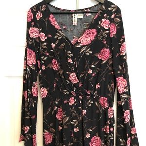 Mimi Chica rose floral romper